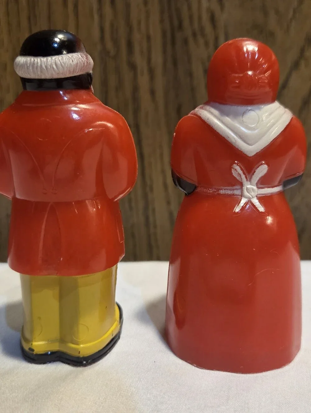 Vintage Americana Salt and Pepper Shakers Plastic Aunt Jemima & Uncle Mose